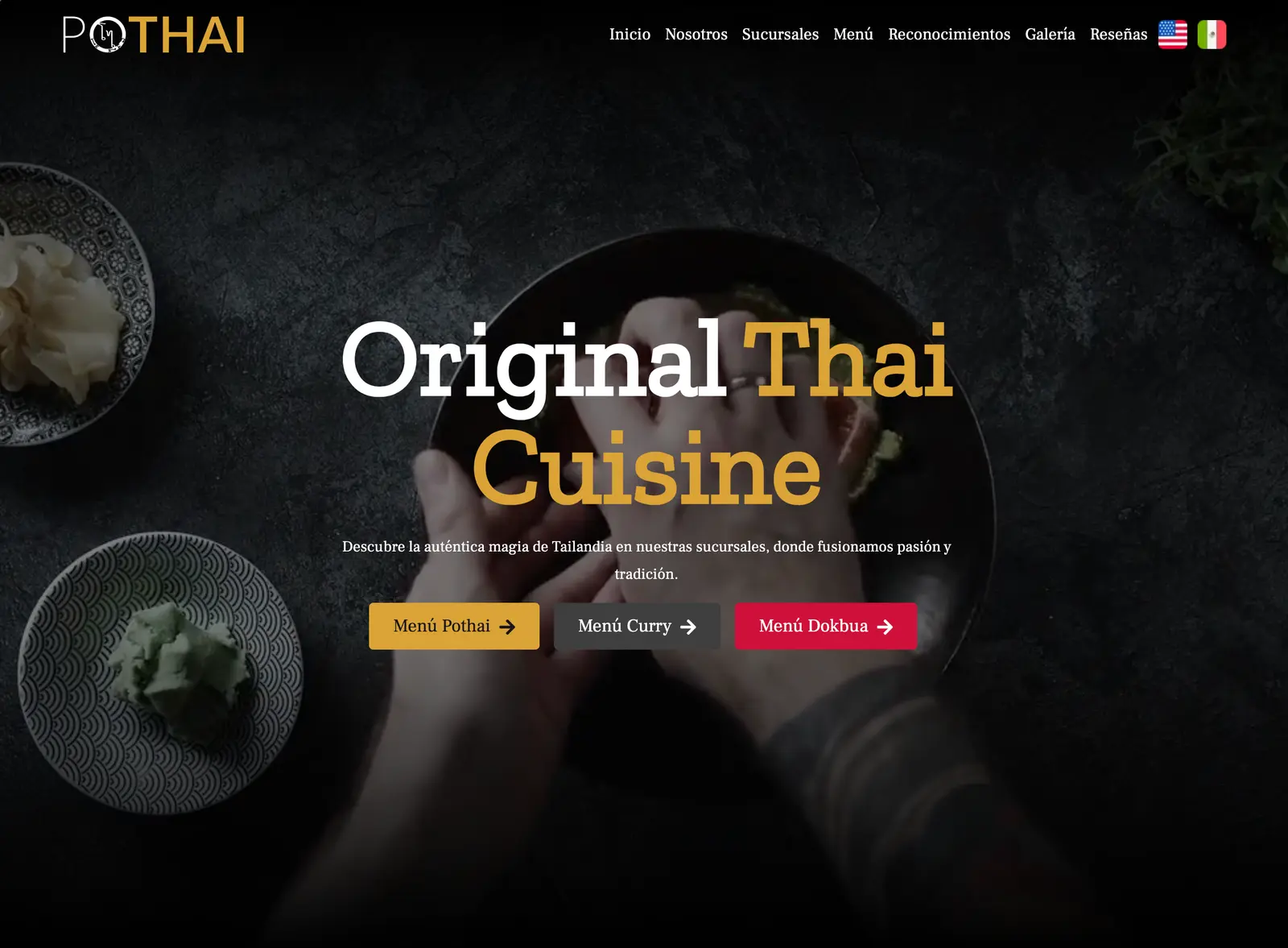 Pothai Website Preview